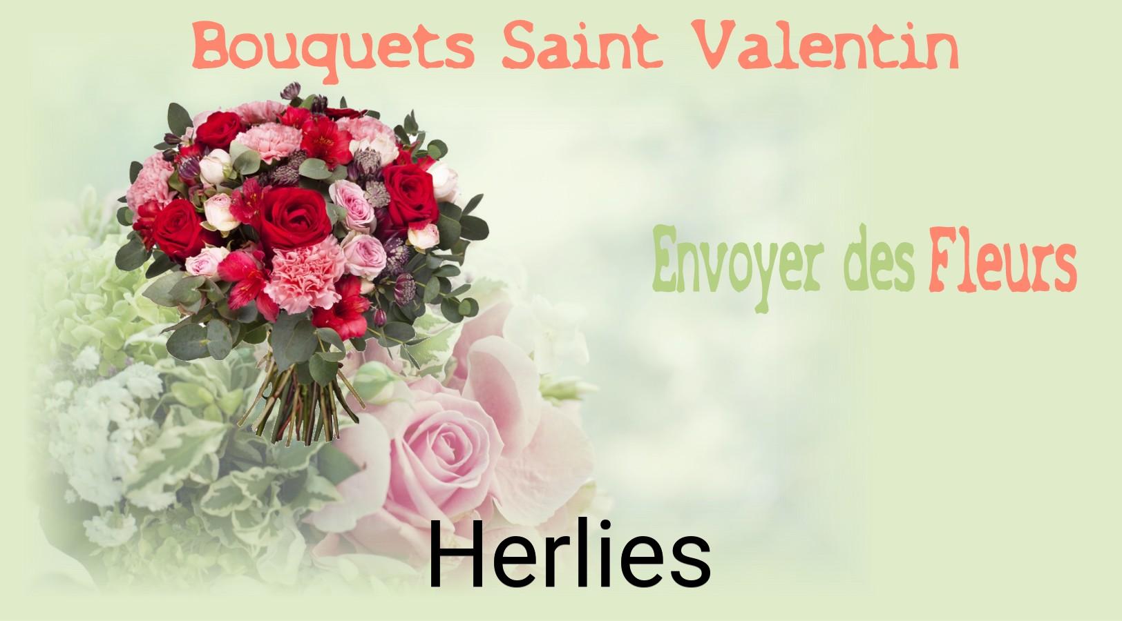 Roses de Saint-Valentin livrées à Herlies